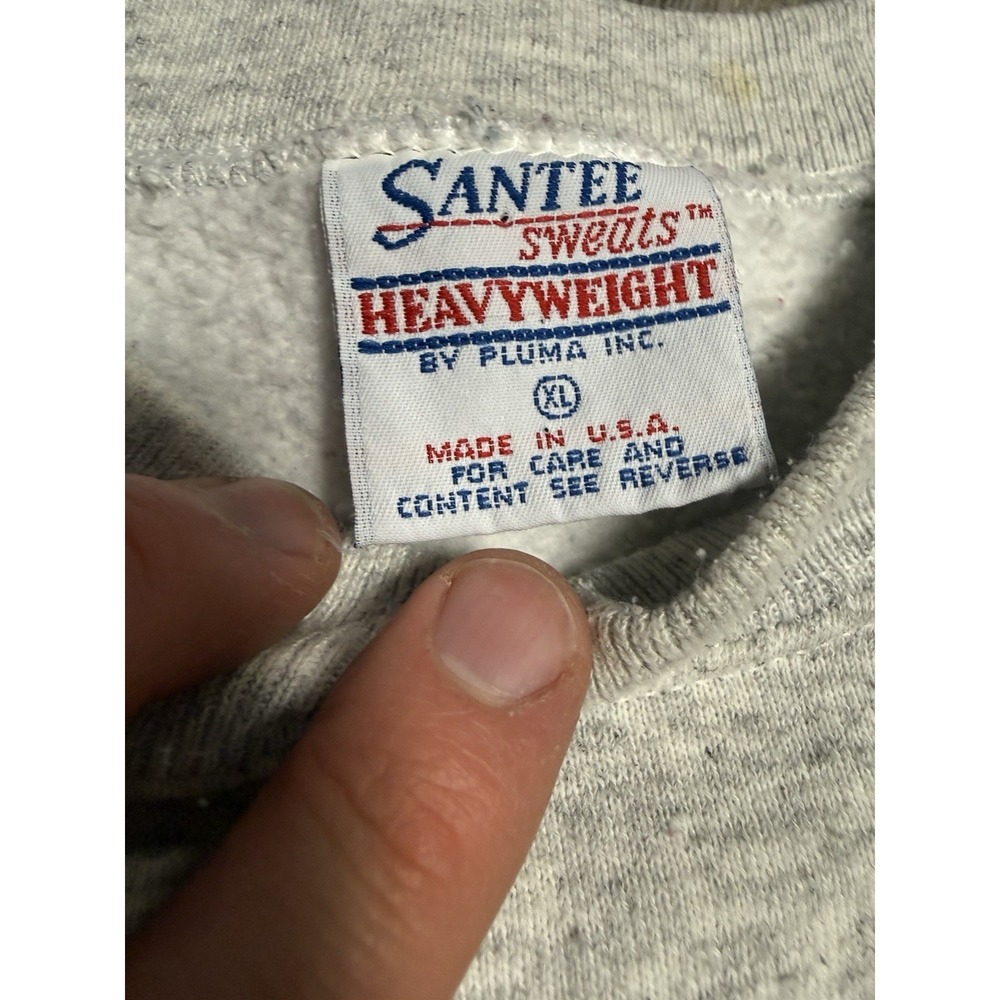 Hard Rock Cafe Orlando Crewneck Sweatshirt Gray XL Save The Planet USA - Picture 3 of 6